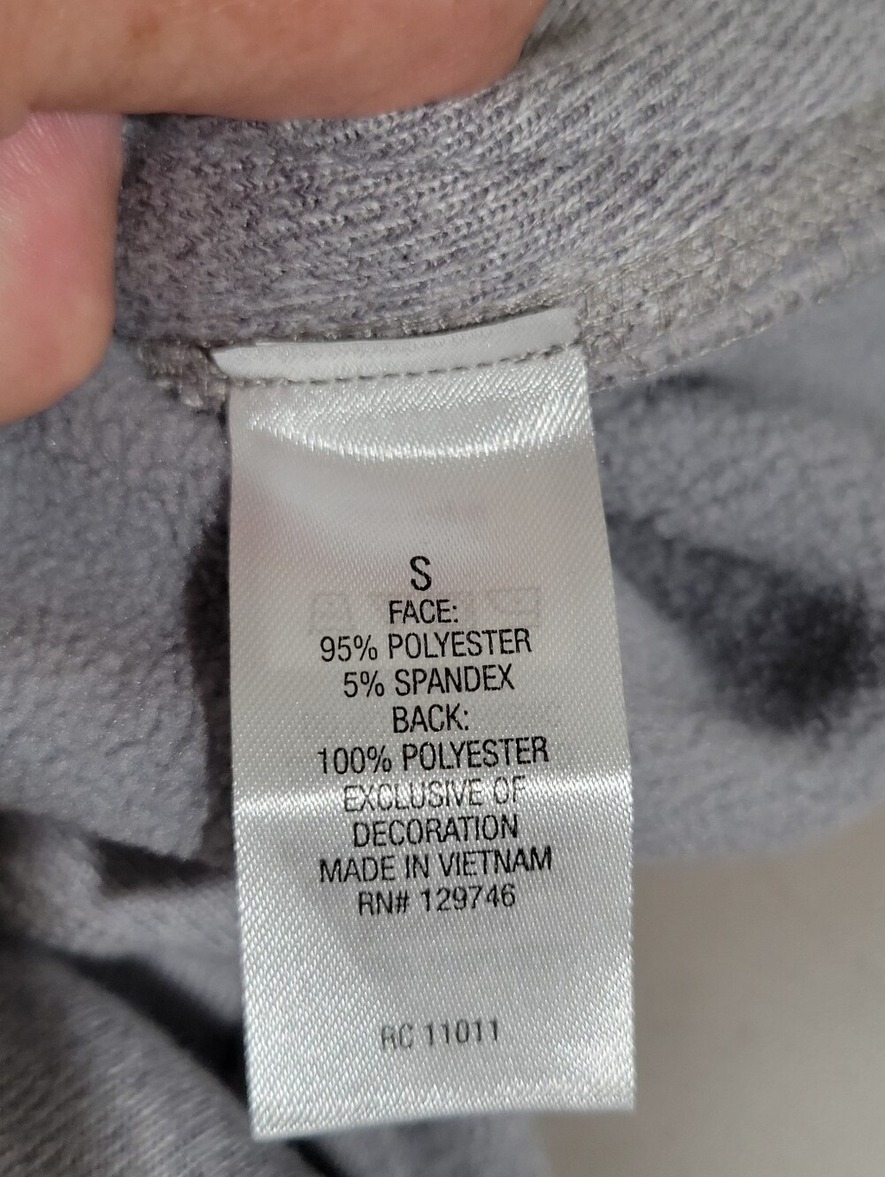 Ridgecut Toughwear Women's Gray Full Zip Fleece Lined Vest Size S Zip Pockets - Picture 14 of 15